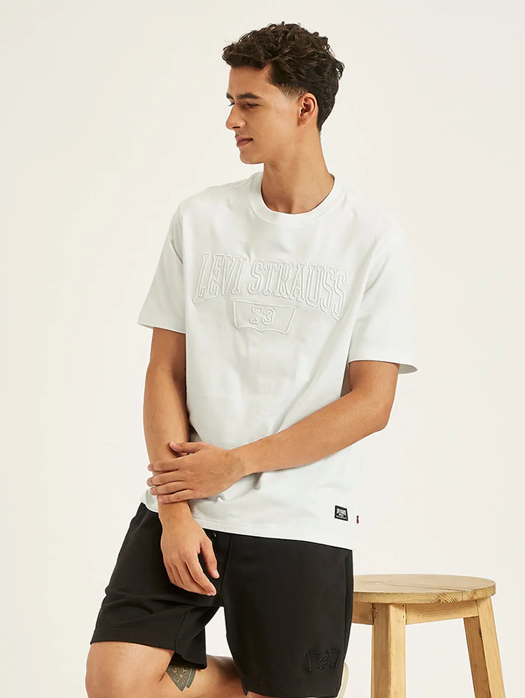 Men's Brand Logo Regular Fit T-Shirt 1
