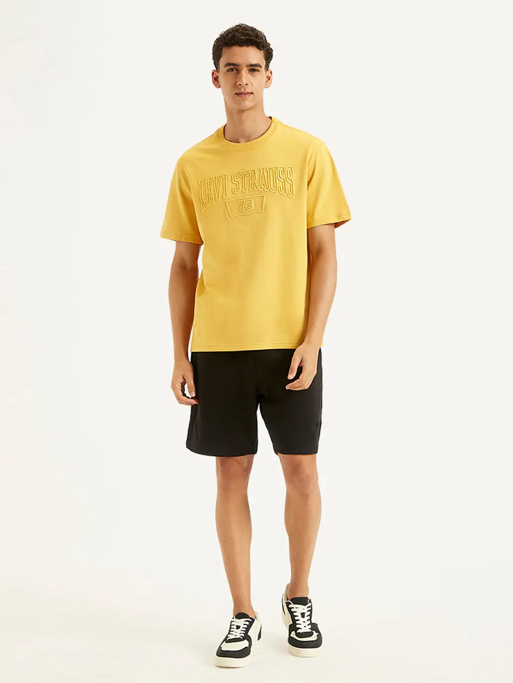 Men's Brand Logo Regular Fit T-Shirt 1