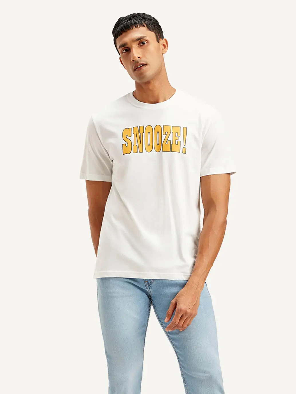 Men's Typography Crew Neck T-Shirt 2