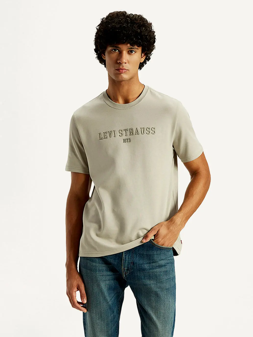 Men's Typography Regular Fit T-Shirt 1