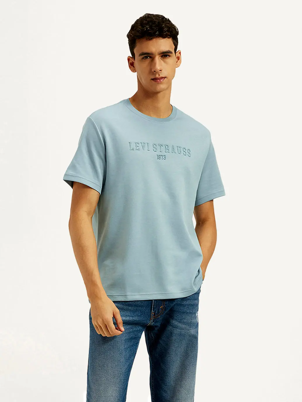Men's Typography Regular Fit T-Shirt 1