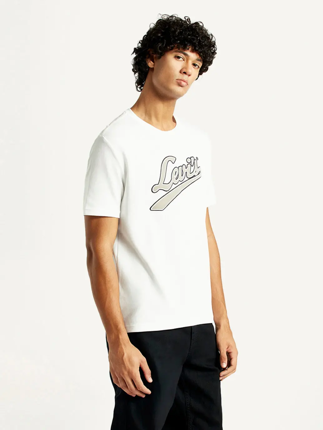 Men's Typography Regular Fit T-Shirt 5
