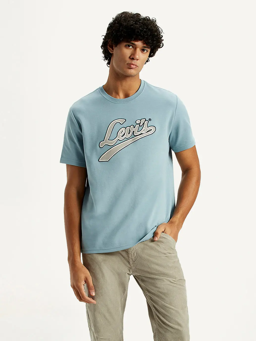 Men's Typography Regular Fit T-Shirt 1