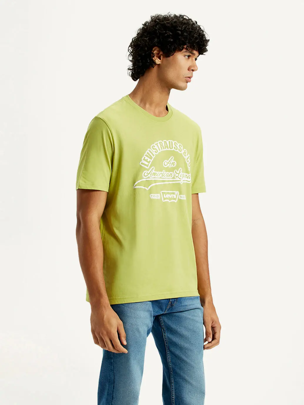 Men's Typography Regular Fit T-Shirt 5