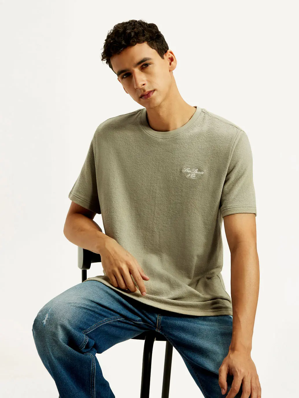 Men's Typography Regular Fit T-Shirt 1