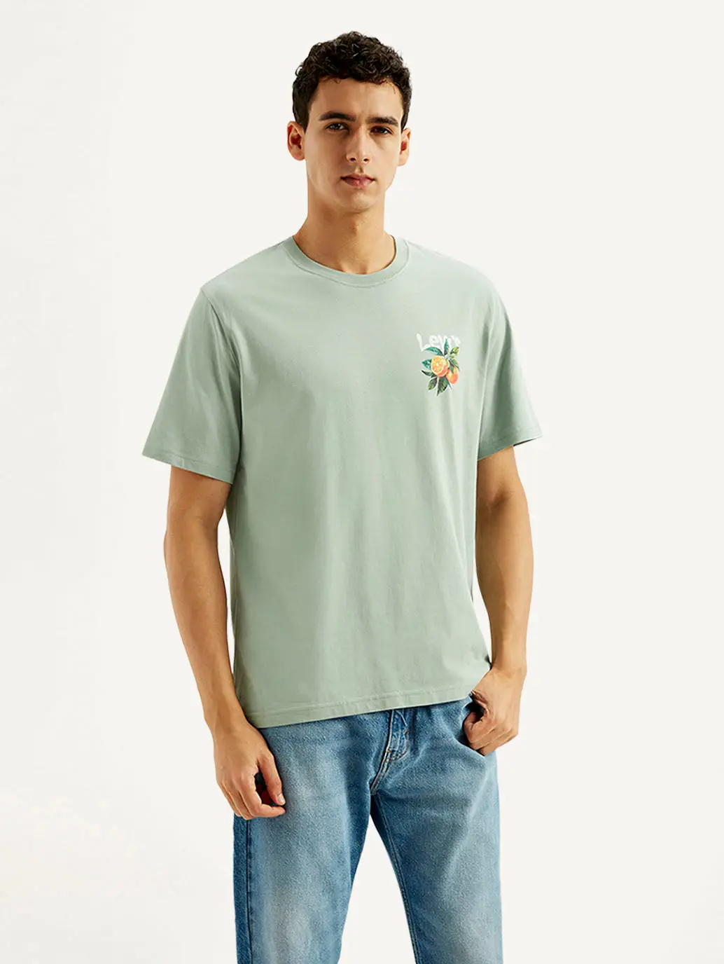 Men's Graphic Print Crew Neck T-Shirt 5