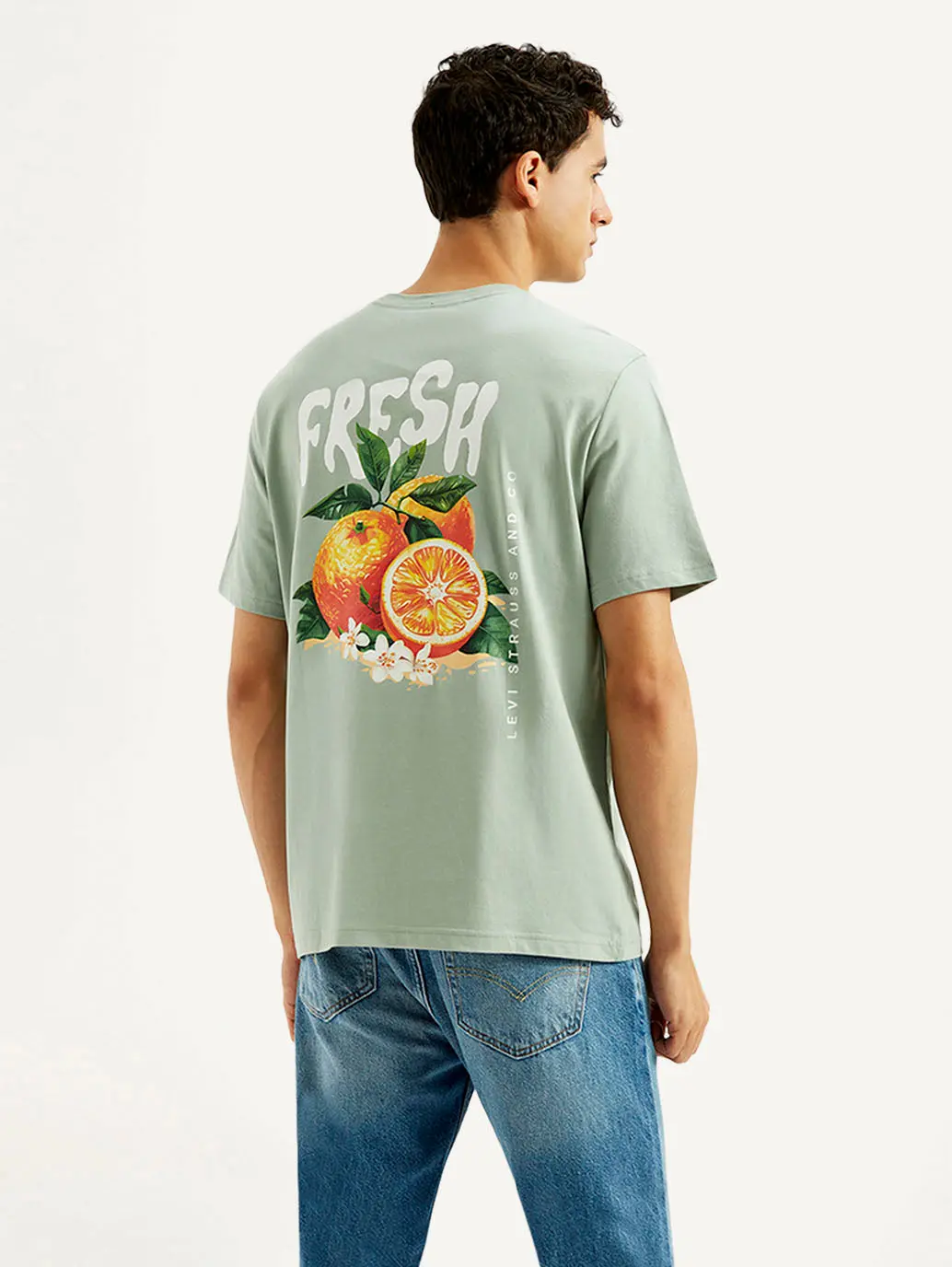 Men's Graphic Print Crew Neck T-Shirt 1