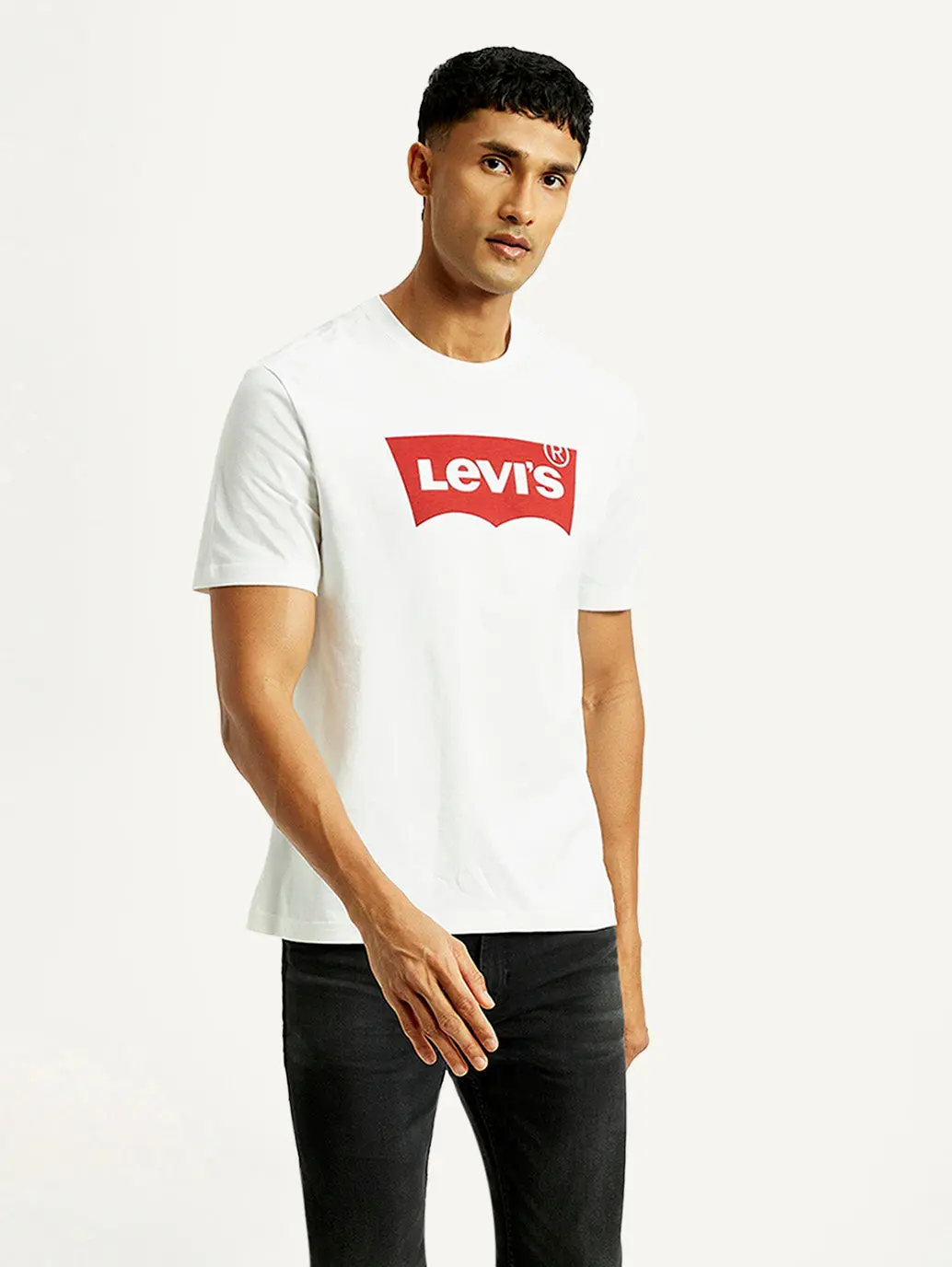 Men's Brand Logo Crew Neck T-Shirt 1