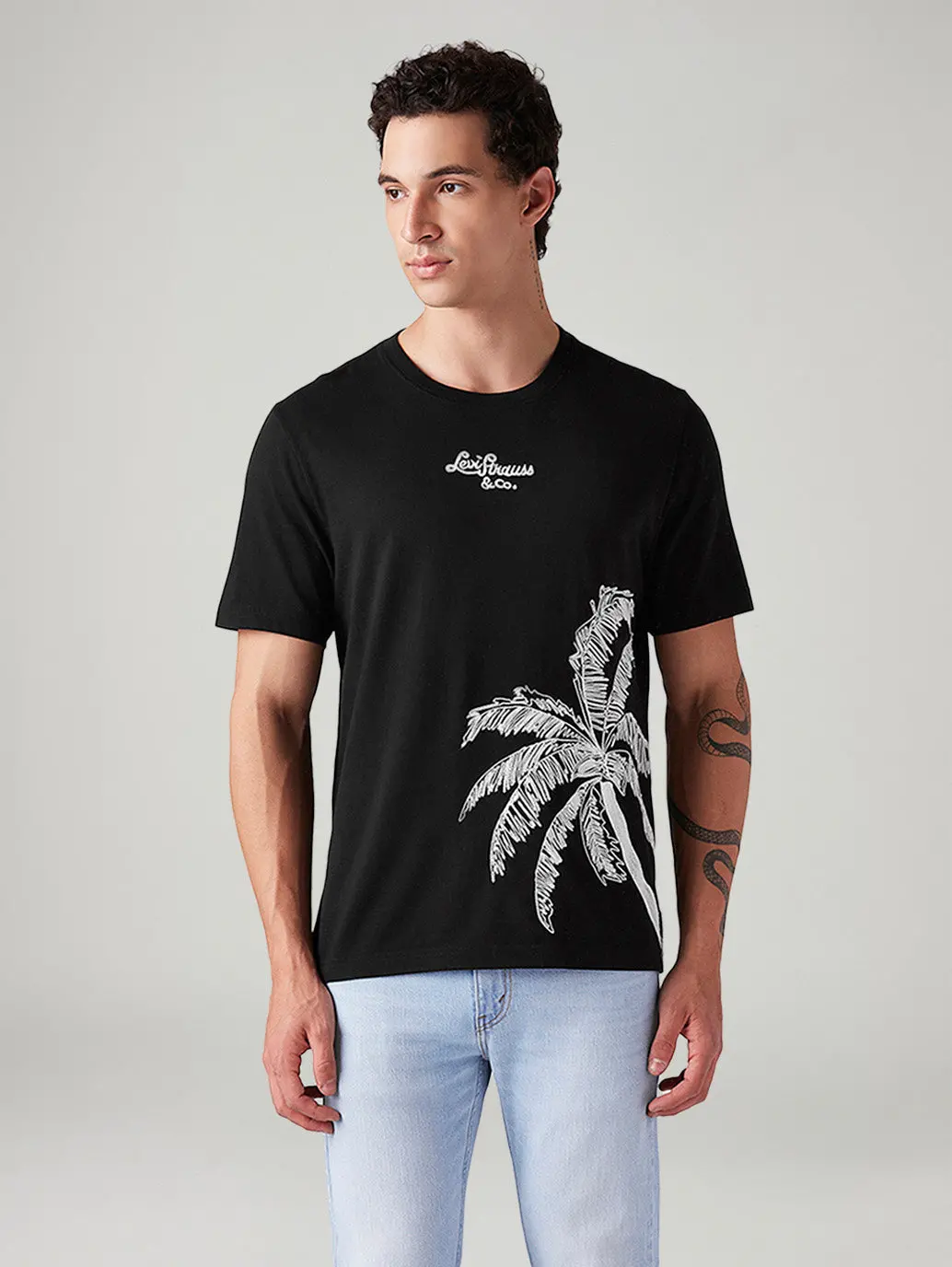 Men's Graphic Print Regular Fit T-Shirt 2