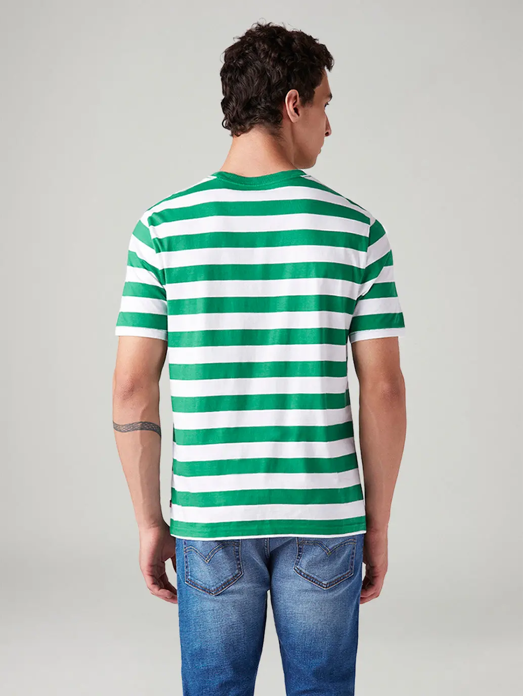 Men's Striped Regular Fit T-Shirt 3