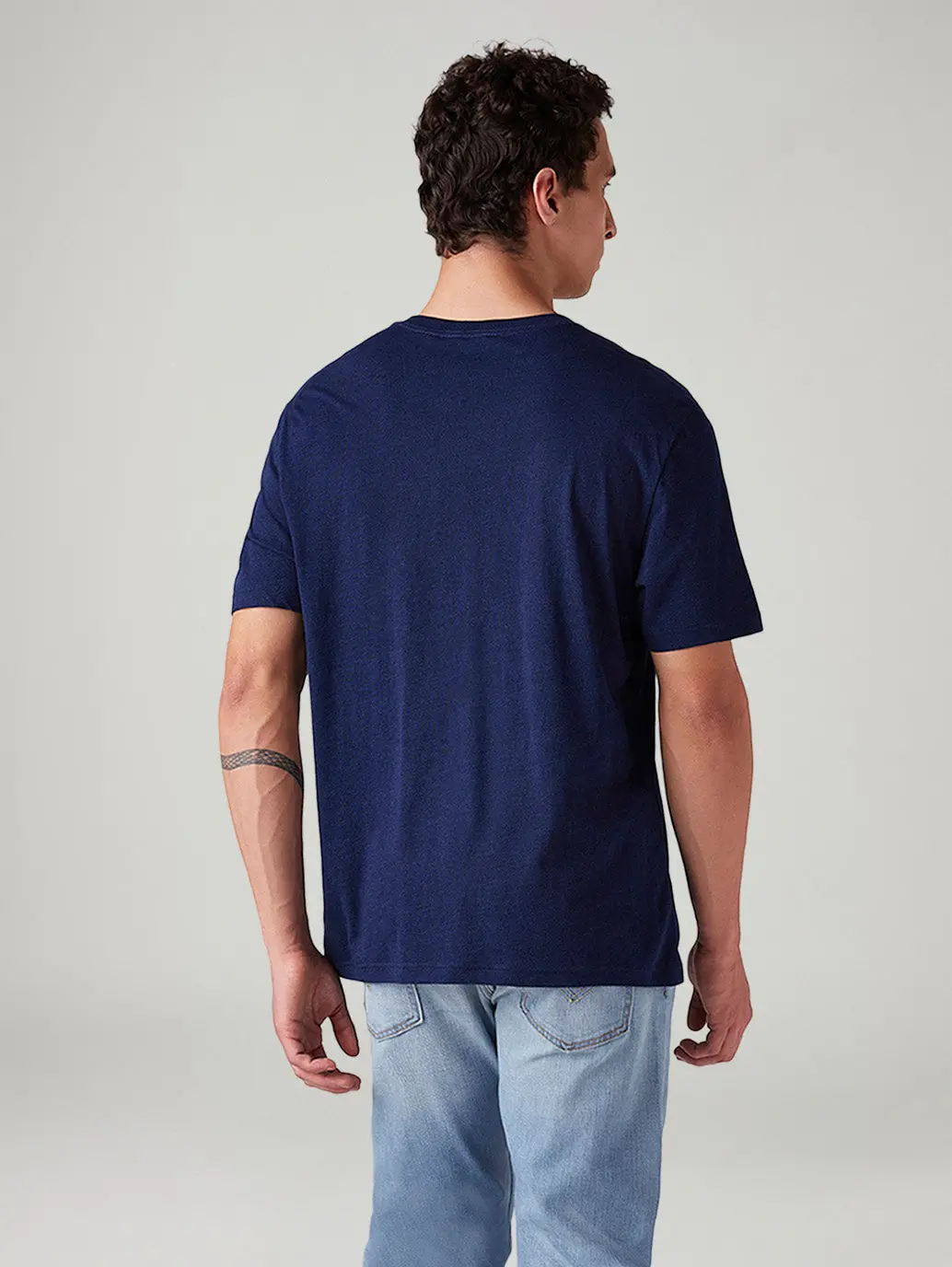Men's Logo Printed Regular Fit T-Shirt 3