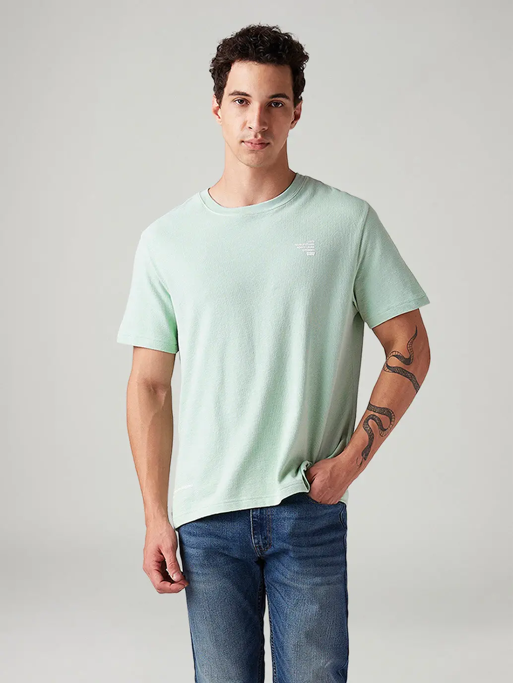 Men's Graphic Print Regular Fit T-Shirt 1