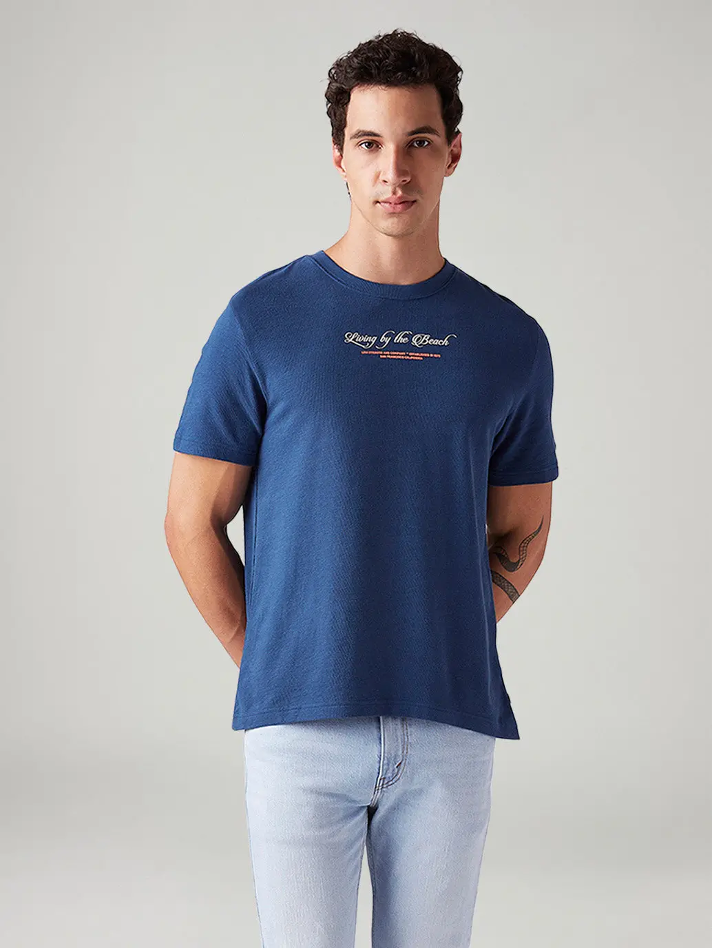 Men's Graphic Print Regular Fit T-Shirt 1