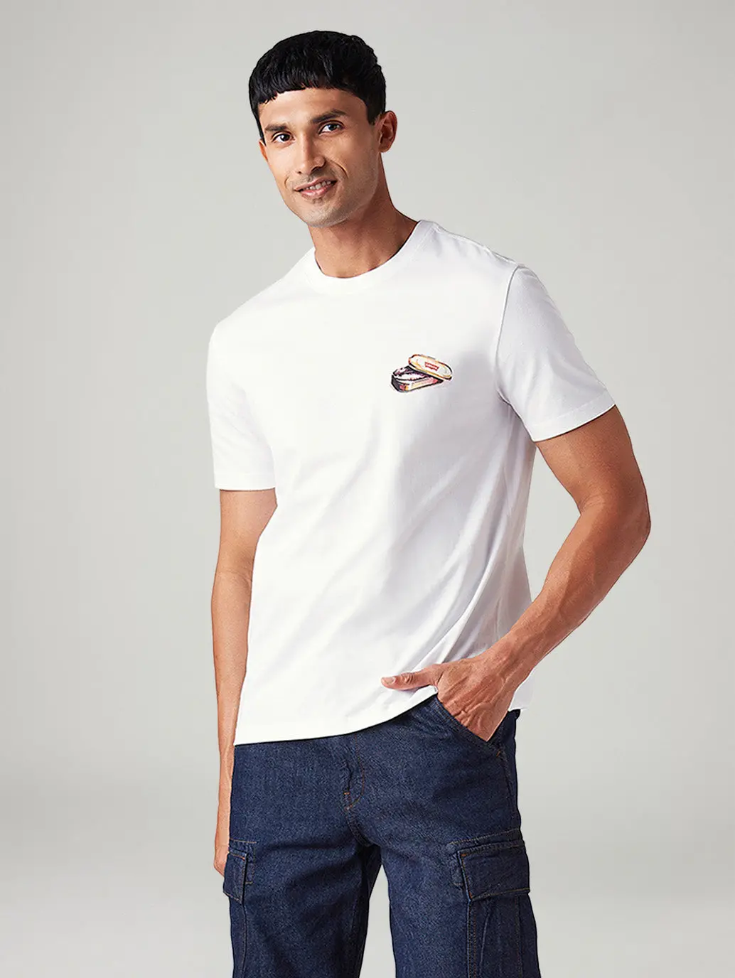 Men's Graphic Print Regular Fit T-Shirt 1