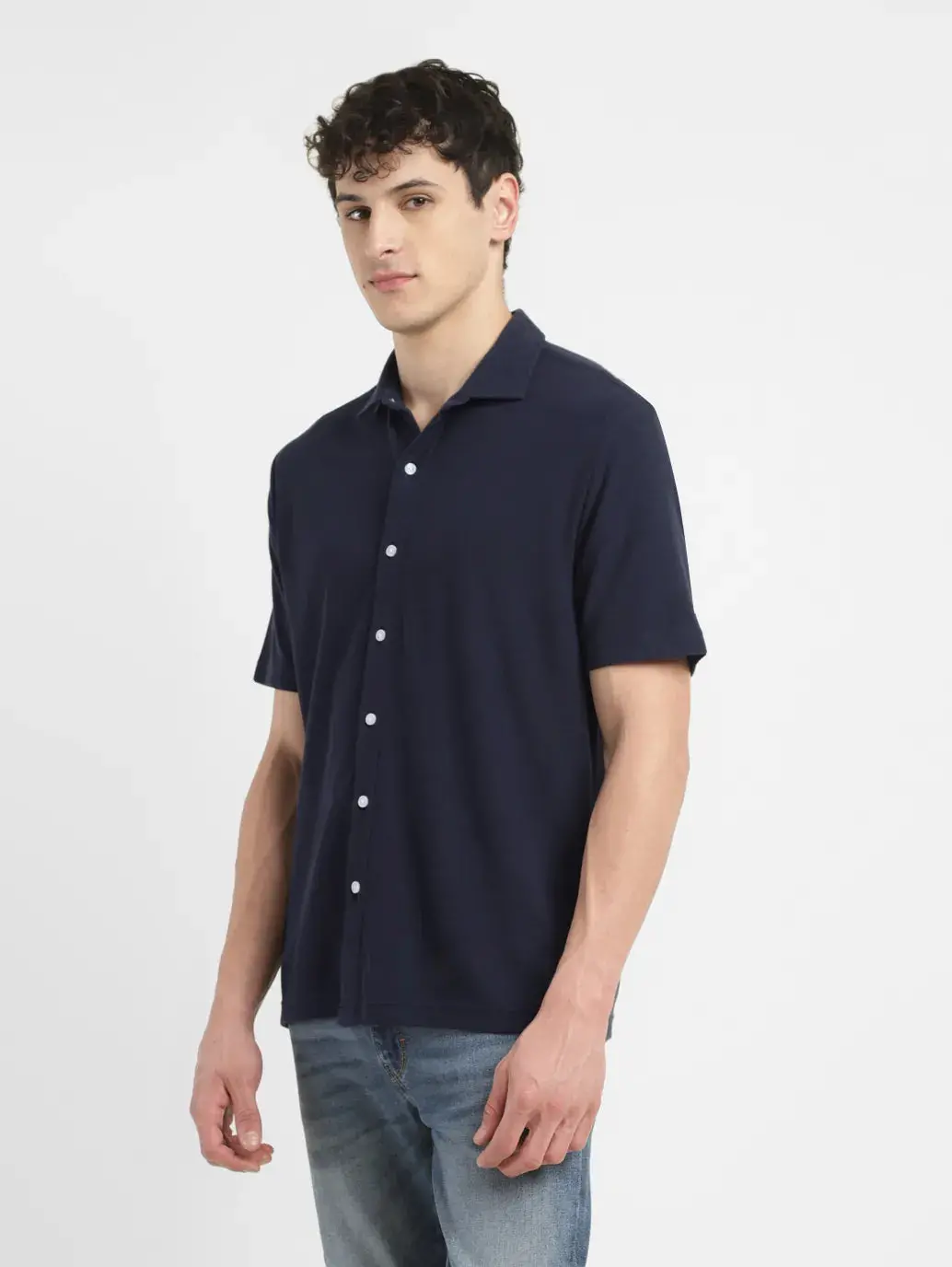 Men's Solid Slim Fit Shirt 4
