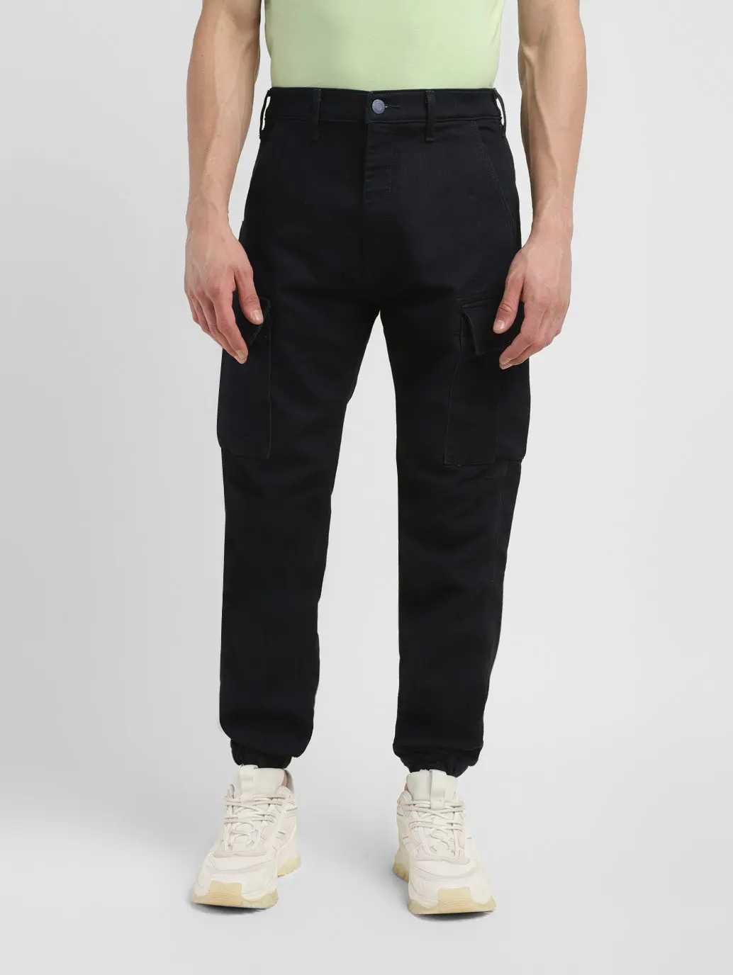 Men's Tapered Dark Indigo Joggers 2