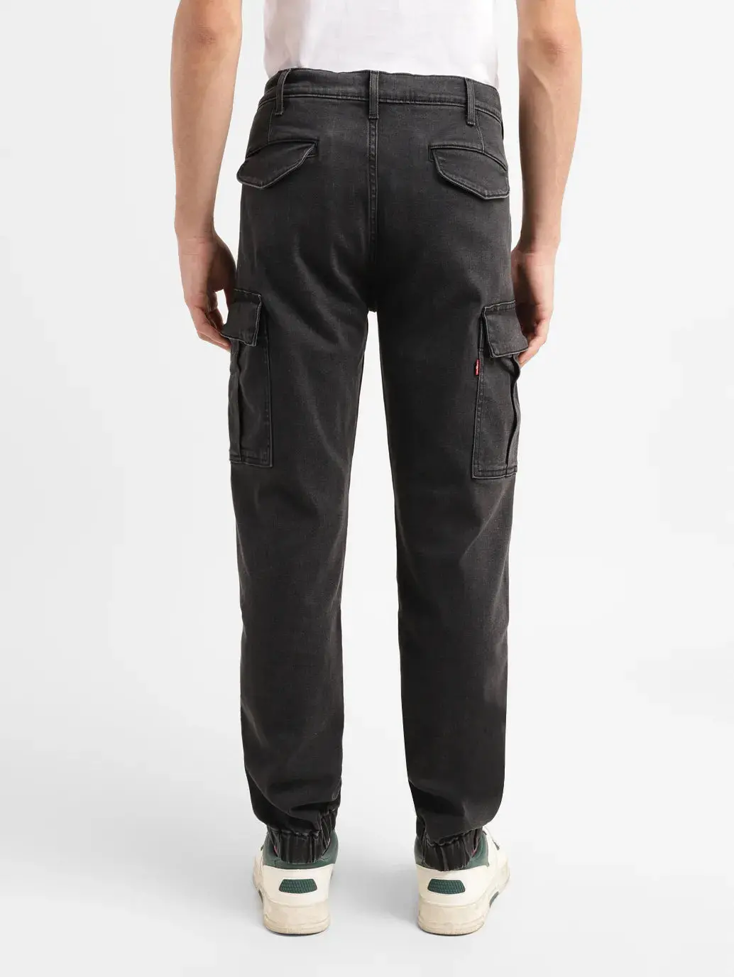 Men's Black Jogger Fit Jeans 3