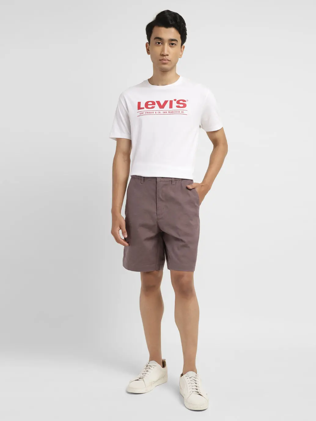 Men's Brown Regular Fit Shorts 1
