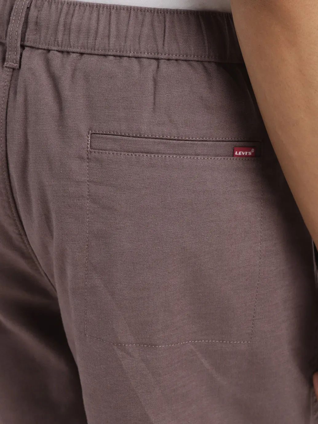 Men's Brown Regular Fit Shorts 5