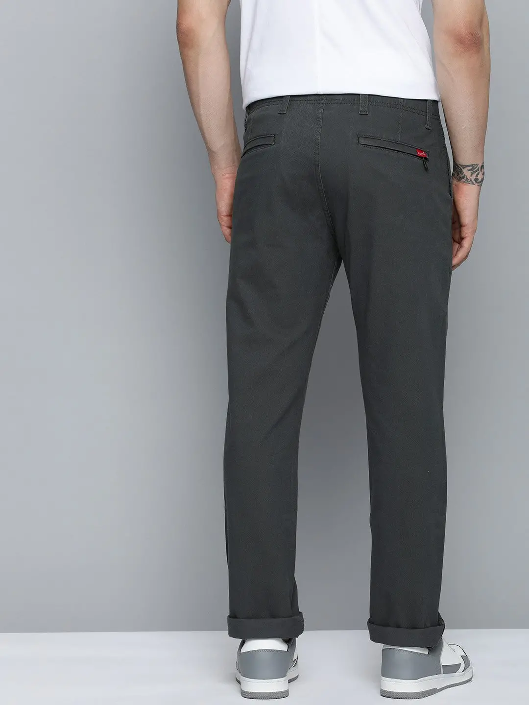 Men's 511 Dark Grey Slim Fit Chinos 5