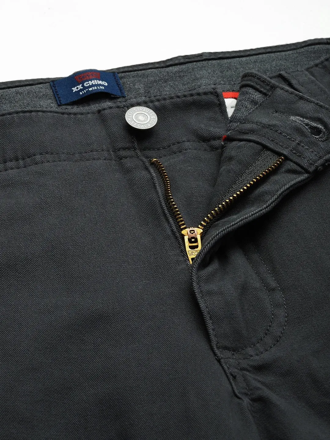 Men's 511 Dark Grey Slim Fit Chinos 6