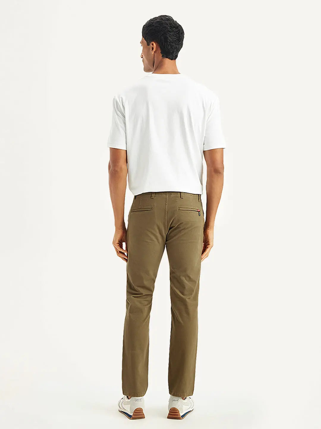 Men's Brown Slim Fit Chinos 2