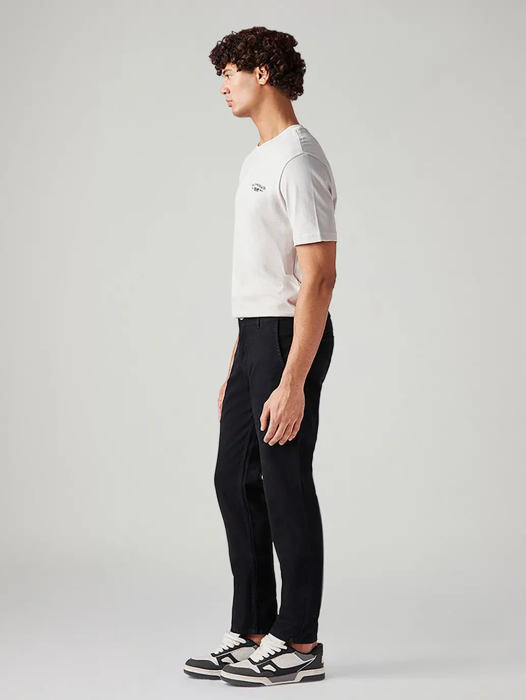 Men's 511 Black Slim Fit Mid Rise Chinos 7