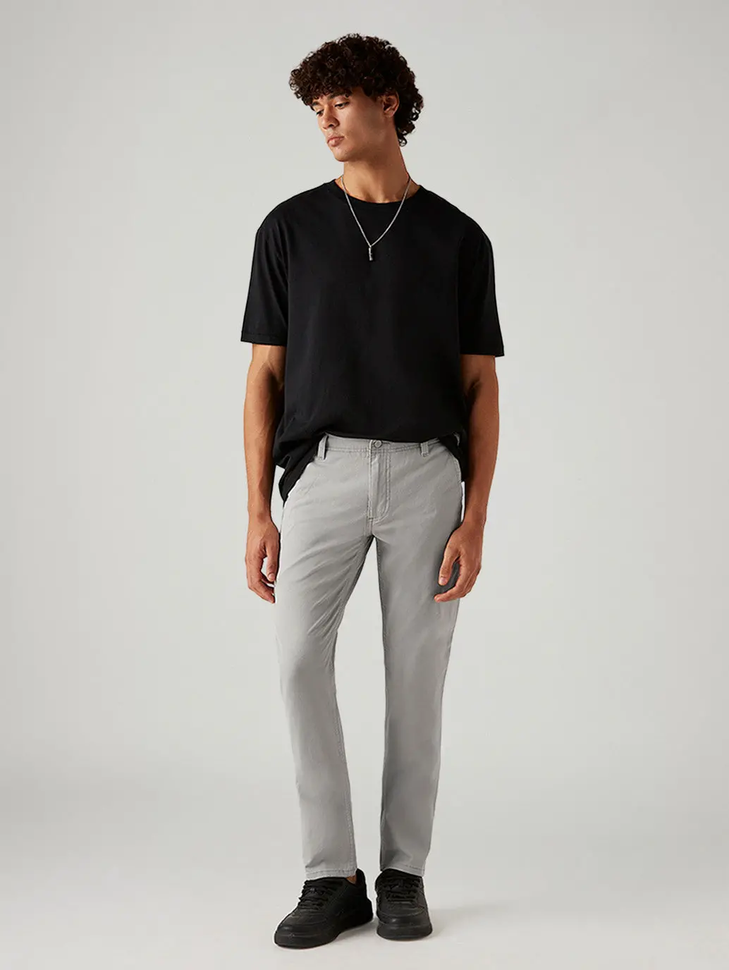 Men's 511 Light Grey Slim Fit Hyper Stretch Chinos 1