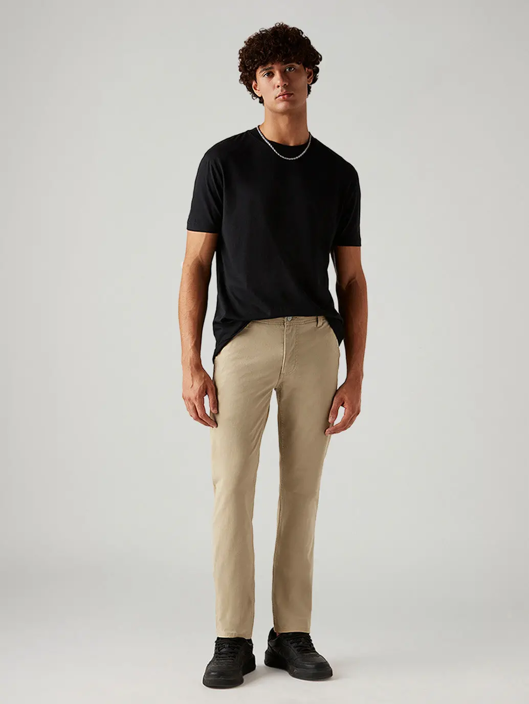Men's 511 Beige Slim Fit Hyper Stretch Chinos 1