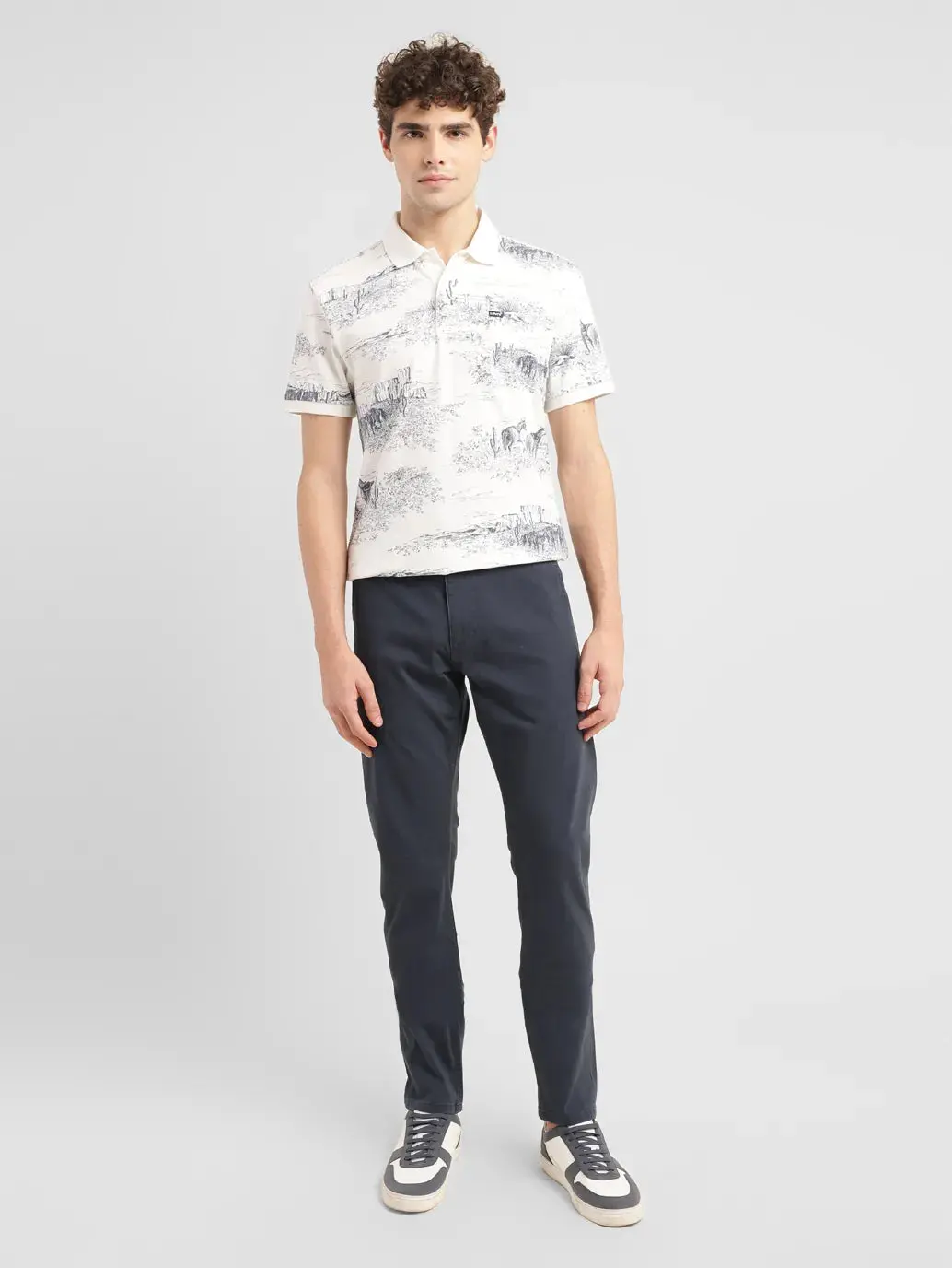 Men's 512 Indigo Slim Tapered Fit Chinos 1