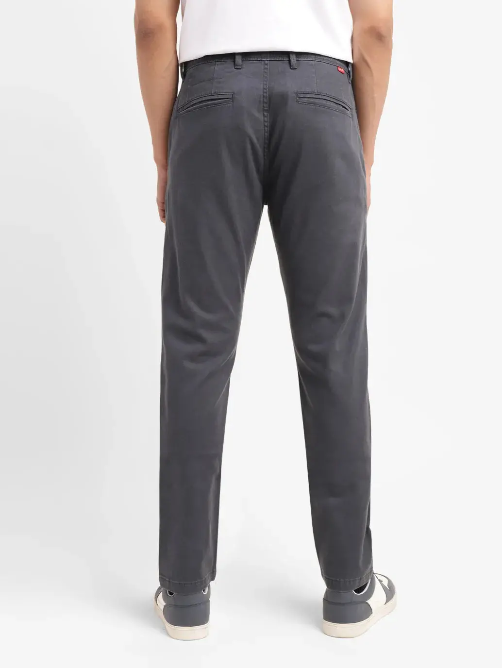 Men's 512 Grey Slim Tapered Fit Chinos 3