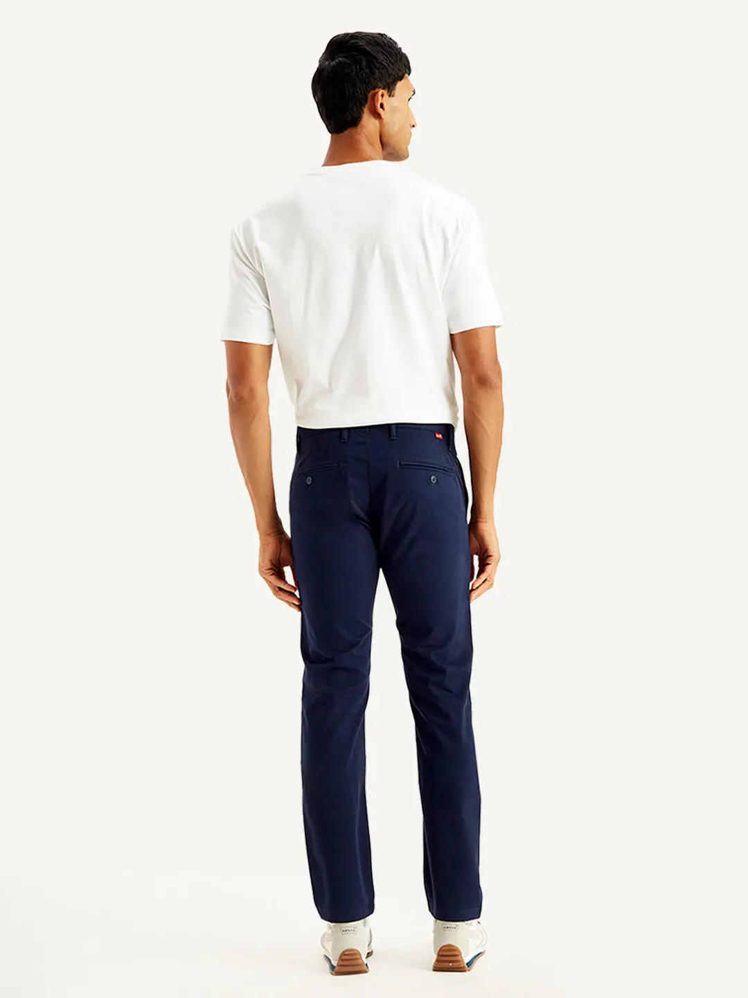 Men's Navy Slim Fit Chinos 2