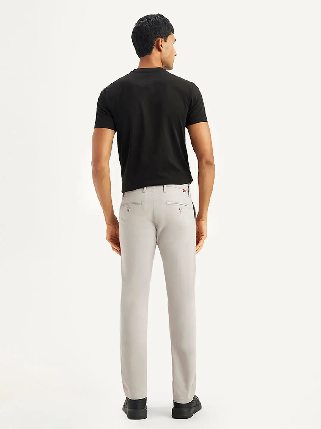 Men's Grey Slim Fit Chinos 2