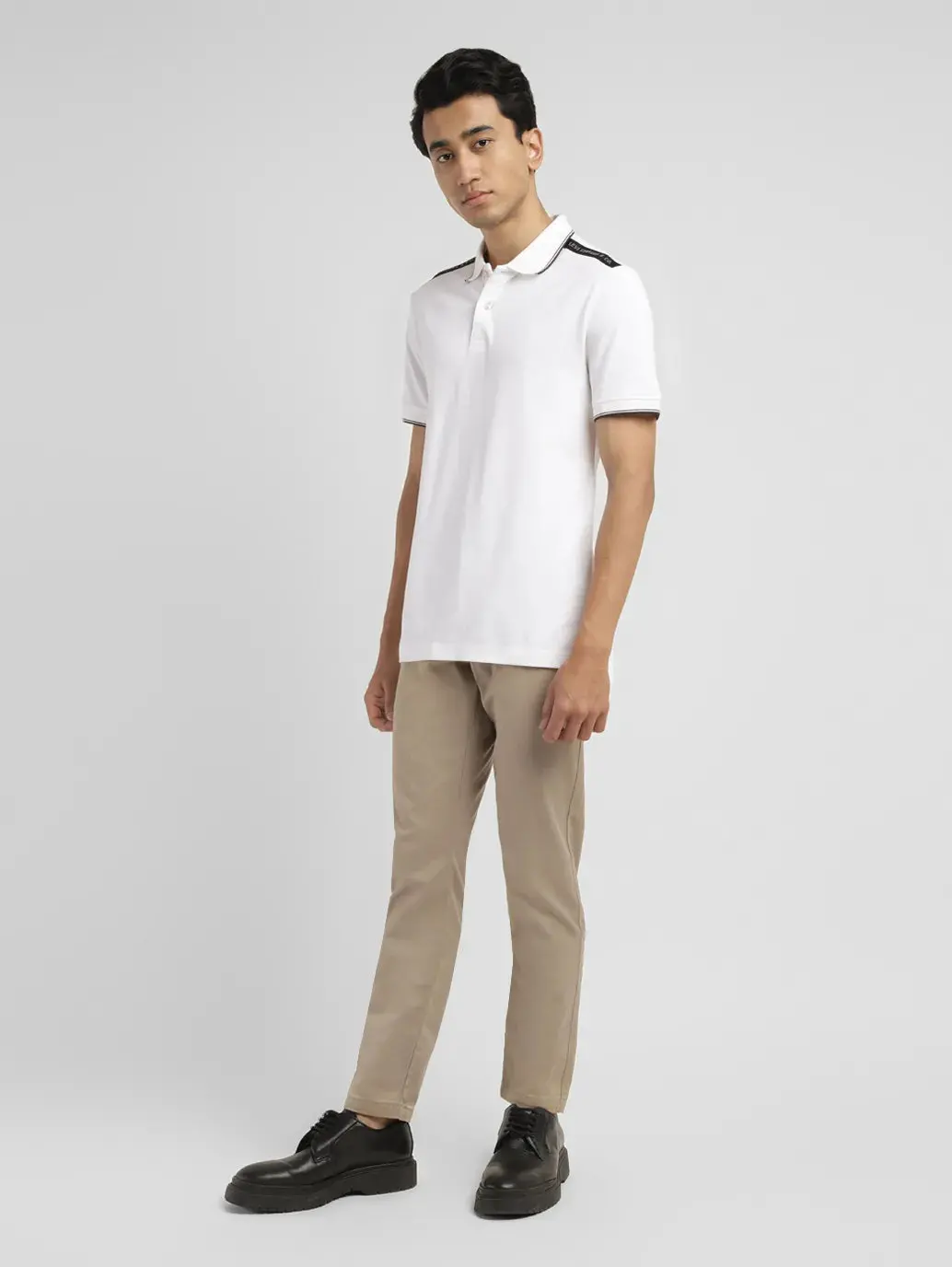 Men's  512 Slim Tapered Fit Beige Chinos 1