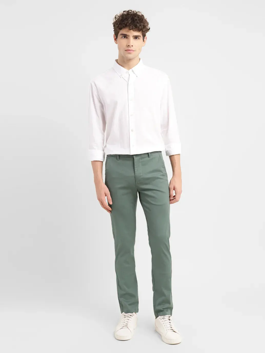 Men's 511 Green Slim Fit Chinos 1