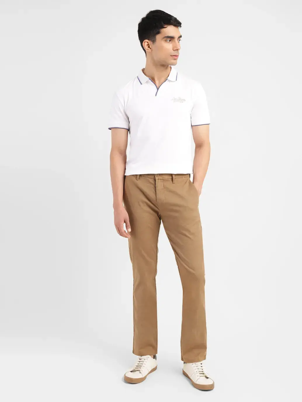 Men's 511 Brown Slim Fit Chinos 1