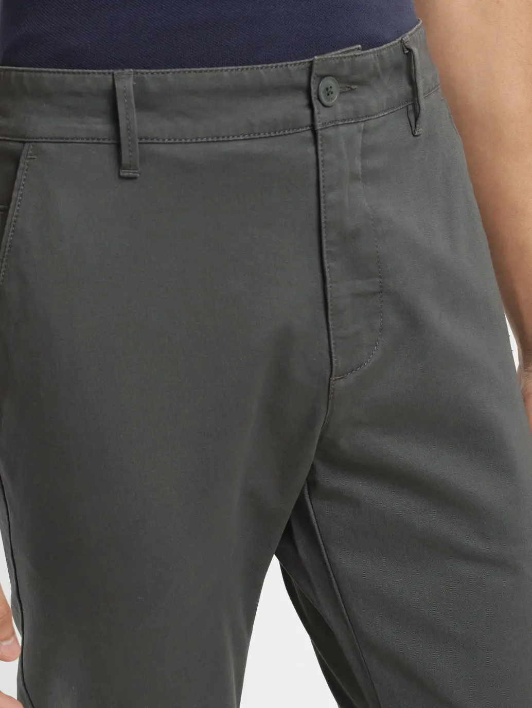 Men's 512 Grey Slim Tapered Fit Chinos 6