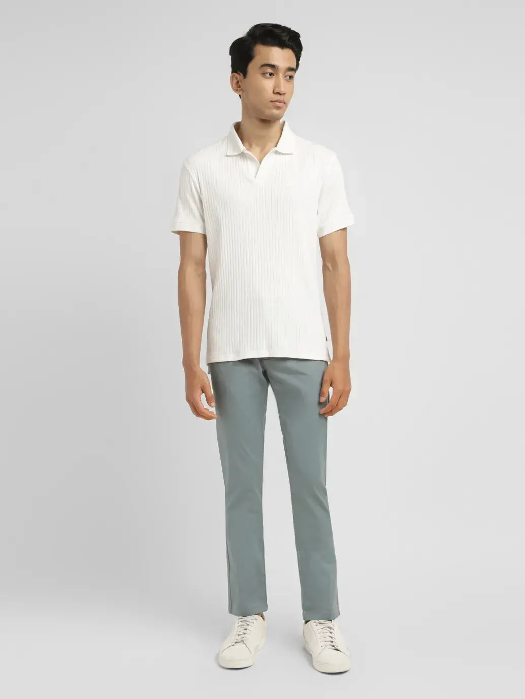 Men's 511 Light Grey Slim Fit Chinos 1