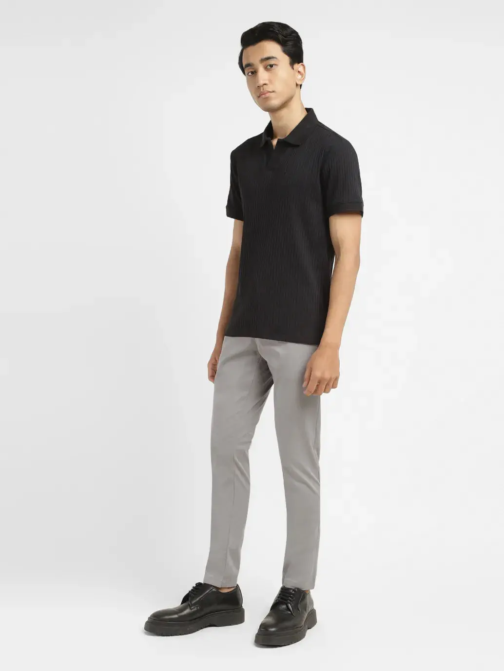 Men's 512 Grey Slim Tapered Fit Chinos 1