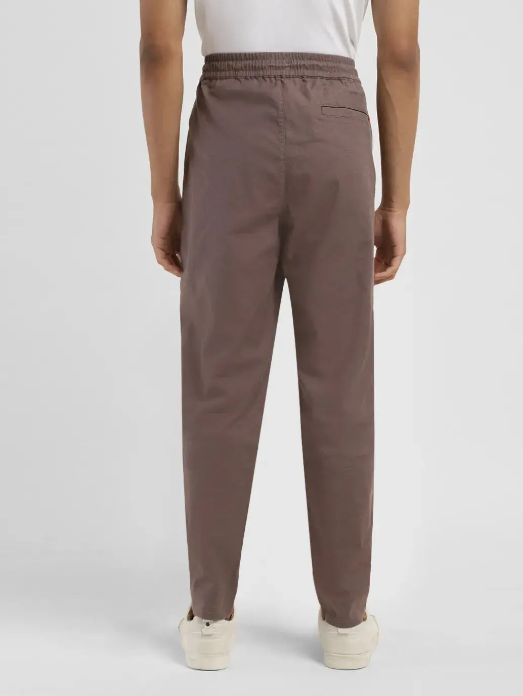 Men's Brown Regular Fit Joggers 3