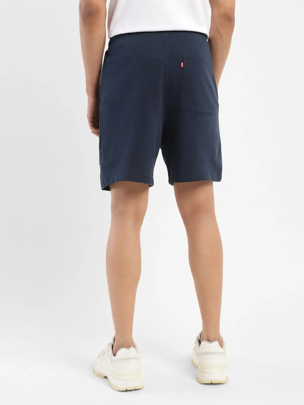 Men's Navy Regular Fit Shorts 3