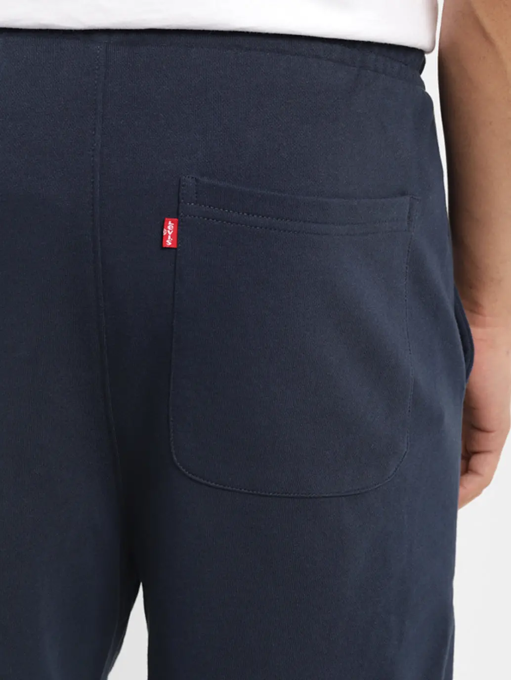 Men's Navy Regular Fit Shorts 5