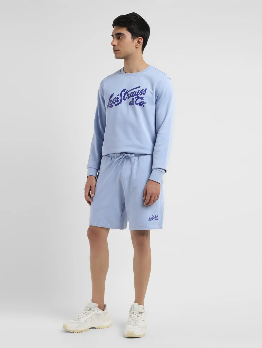 Men's Blue Regular Fit Shorts 1