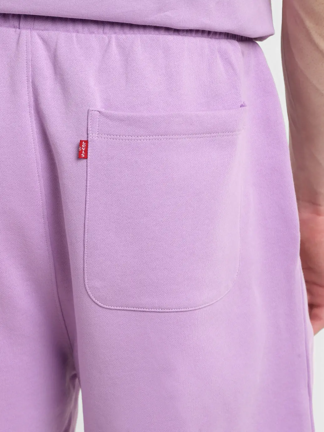 Men's Purple Regular Fit Shorts 5