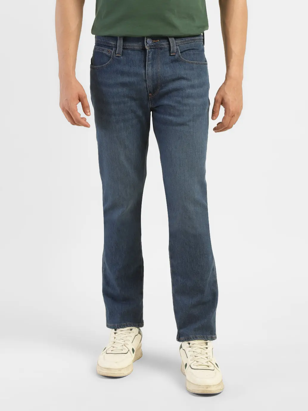 Men's 511 Blue Slim Fit Mid Rise Jeans 8