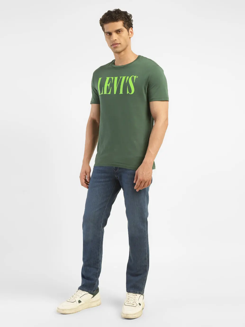 Men's 511 Blue Slim Fit Mid Rise Jeans 1