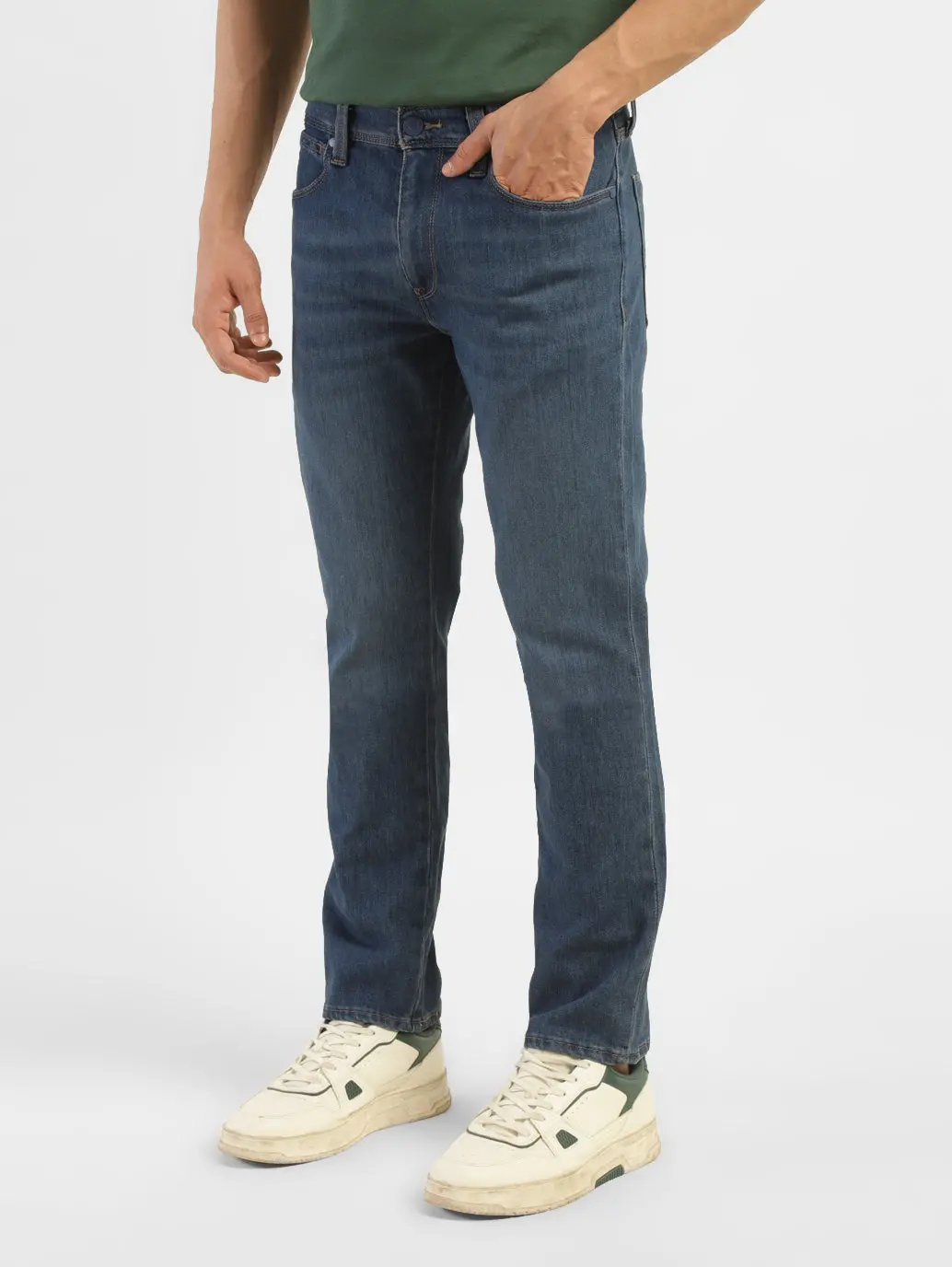 Men's 511 Blue Slim Fit Mid Rise Jeans 3