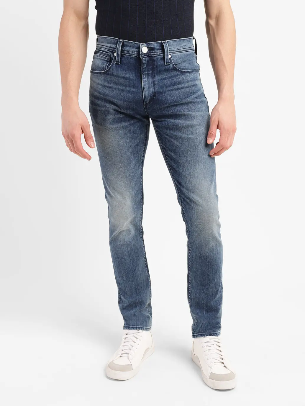 Men's 512 Indigo Slim Tapered Fit Mid Rise Jeans 2