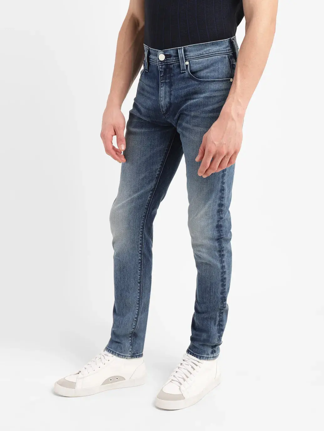 Men's 512 Indigo Slim Tapered Fit Mid Rise Jeans 5