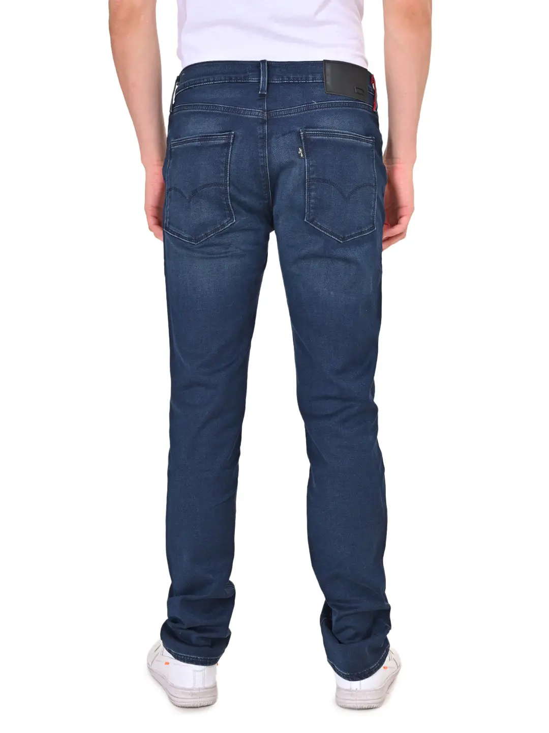 Men's Redloop 511 Dark Indigo Slim Fit Mid Rise Jeans 5